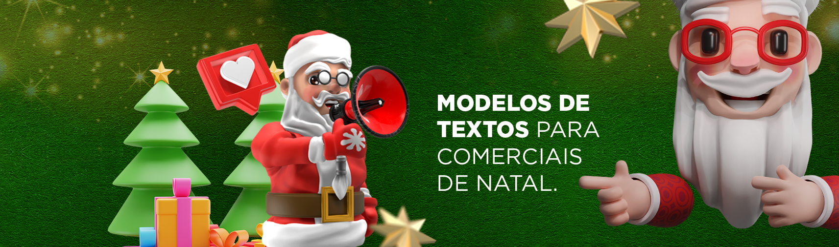 Modelos de Posts de Natal para editar